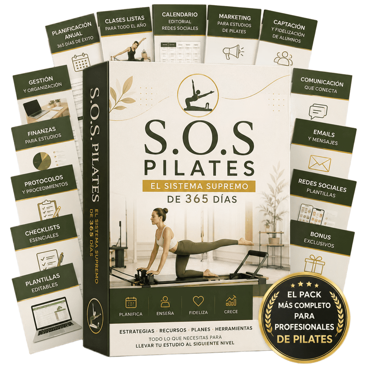 S.O.S Pilates Sistema Supremo De 365 Días